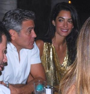 Amal Alamuddin Clooney - gold lame top.jpg